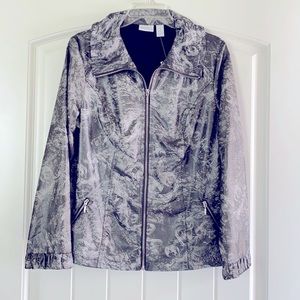 NWT - Chico’s Charcoal and Gray Jacket